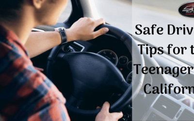Safe Driving Tips for the Teenagers in California